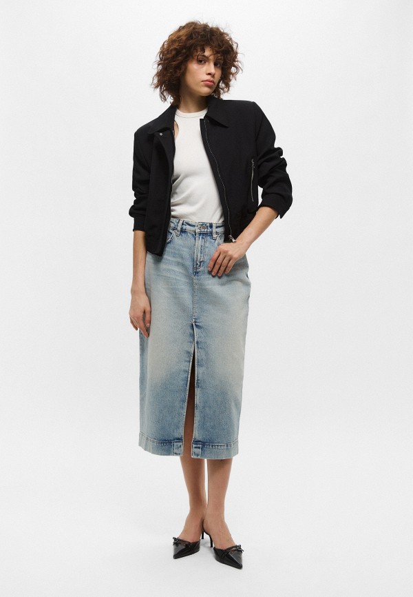 7 For All Mankind Юбка джинсовая - фото 2