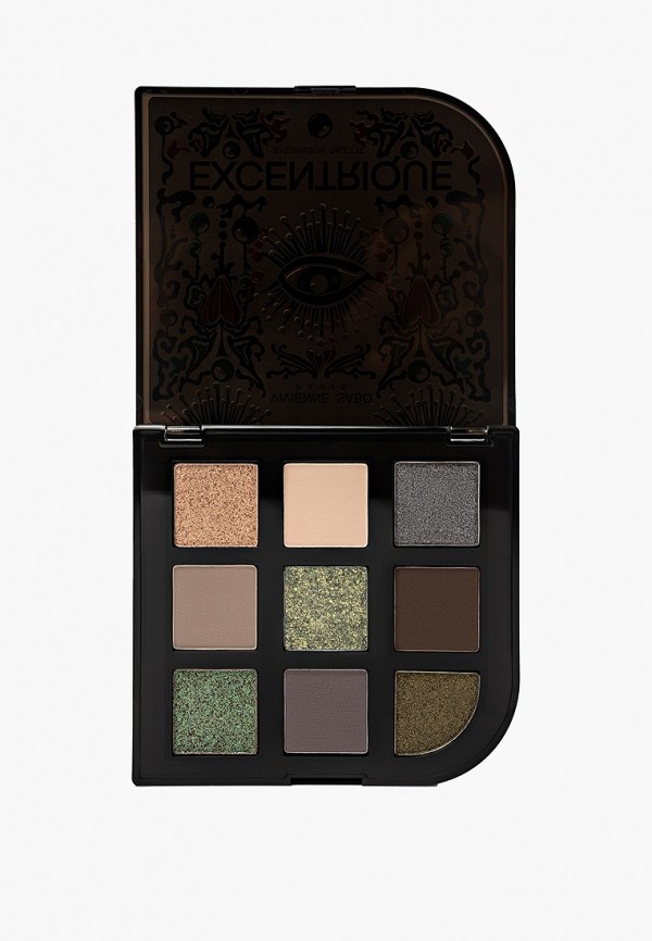 Vivienne Sabo Палетка теней из 9 цветов - в холодной нюдовой гамме с оливковыми акцентами - фото 2