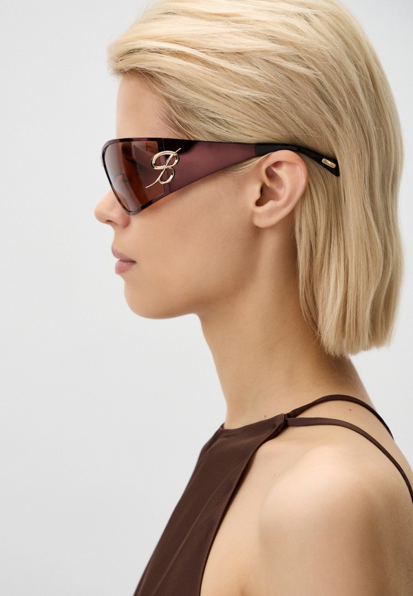 Blumarine Очки солнцезащитные - 217-BRO - фото 6