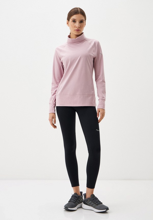 Saucony Лонгслив спортивный - SUNDAY FUNNEL NECK - фото 2