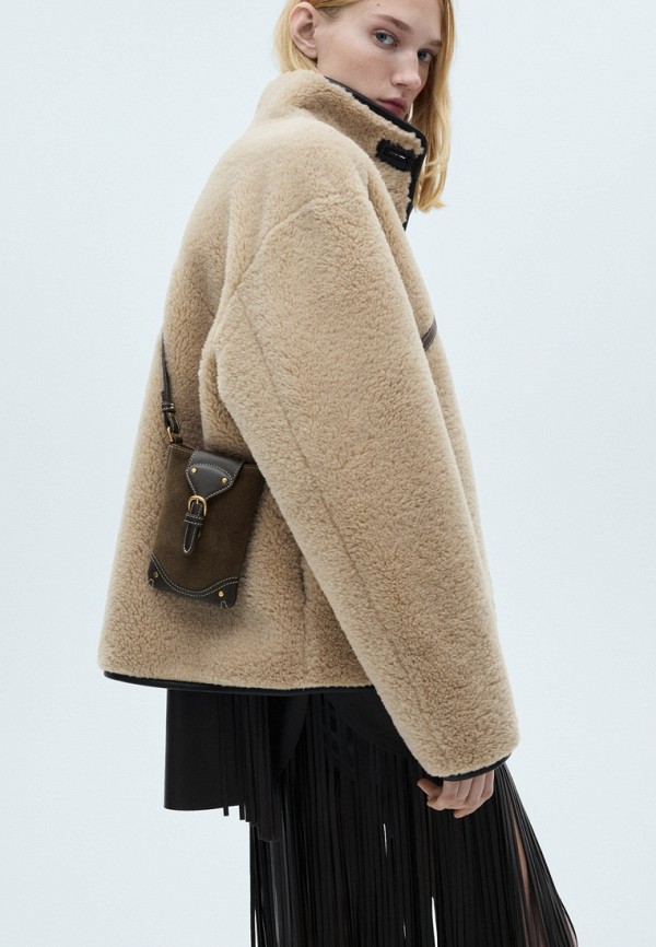 Mango Куртка меховая - CHAQUETA MOZART - фото 5