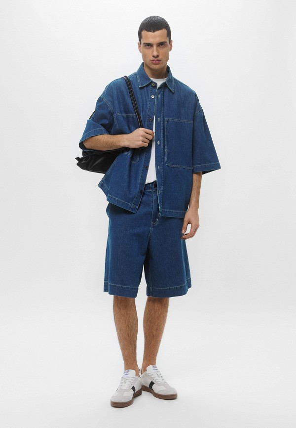 Mademan Рубашка джинсовая - фото 2