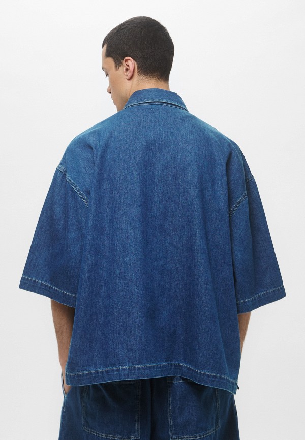 Mademan Рубашка джинсовая - фото 3