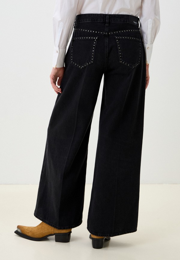 Pepe Jeans Джинсы - WIDE LEG JEANS MW BLK - фото 3
