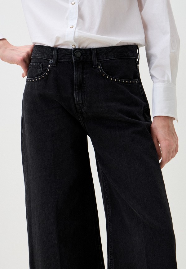 Pepe Jeans Джинсы - WIDE LEG JEANS MW BLK - фото 4
