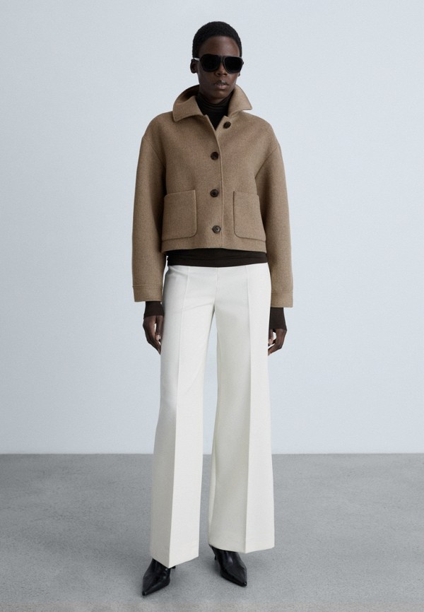 Mango Полупальто - CHAQUETA BUTTON - фото 2