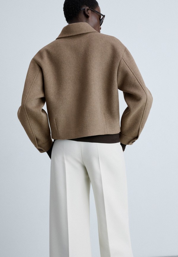 Mango Полупальто - CHAQUETA BUTTON - фото 3