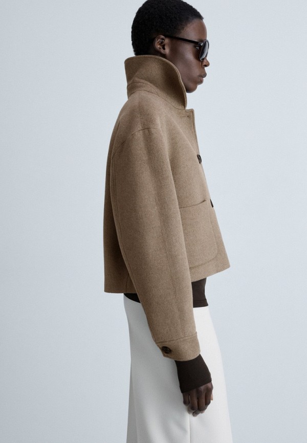 Mango Полупальто - CHAQUETA BUTTON - фото 4