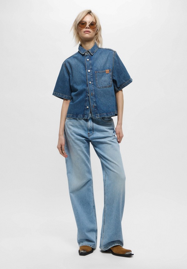 Haikure Рубашка джинсовая - OLIVE - фото 2