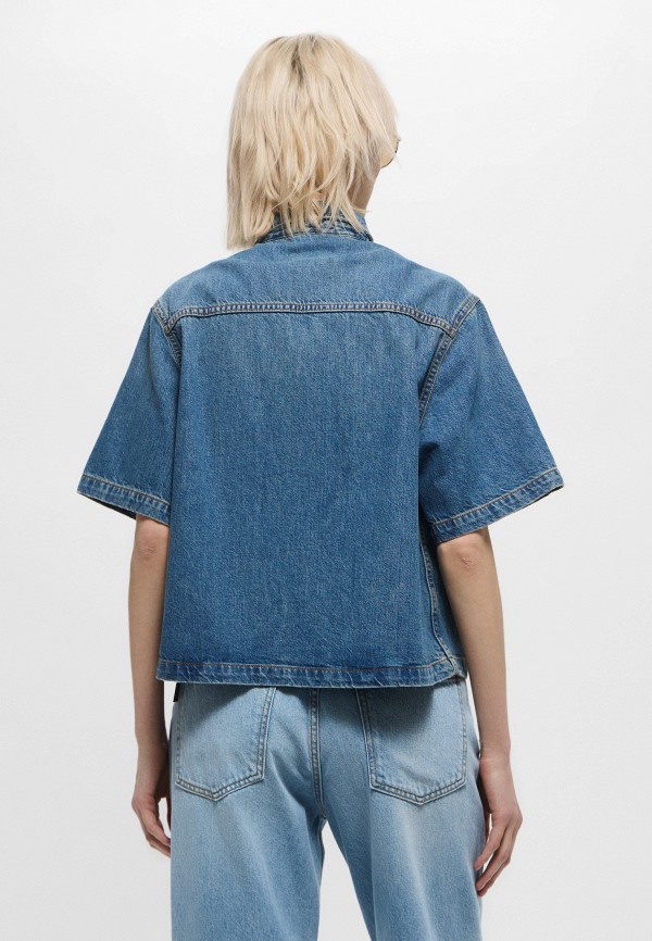 Haikure Рубашка джинсовая - OLIVE - фото 3