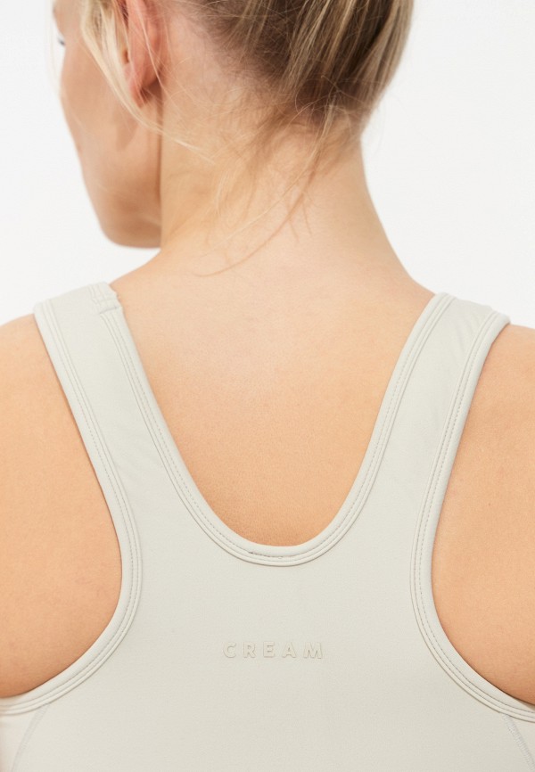 Cream Yoga Майка спортивная - Fern Tank Top Beige - фото 5