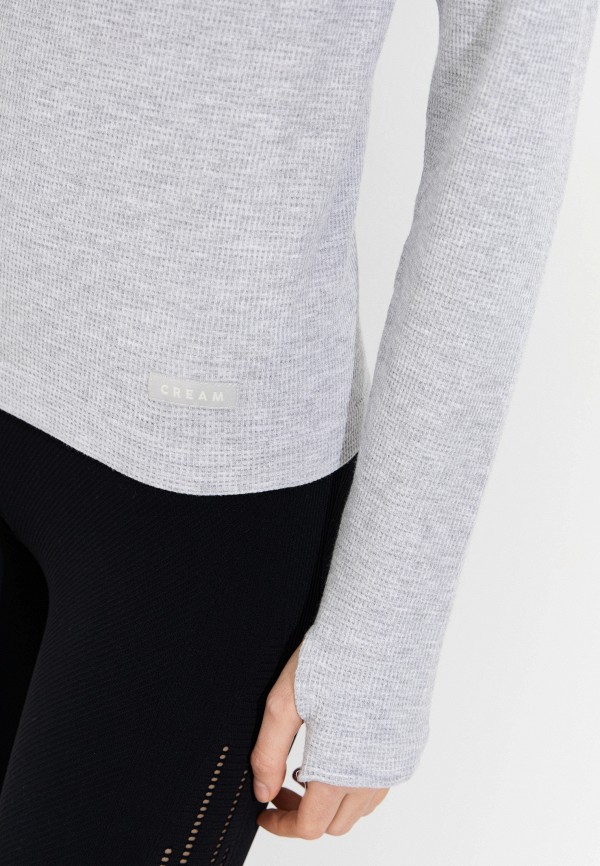 Cream Yoga Лонгслив спортивный - Avery LS Thermal Top Heather Gray - фото 4