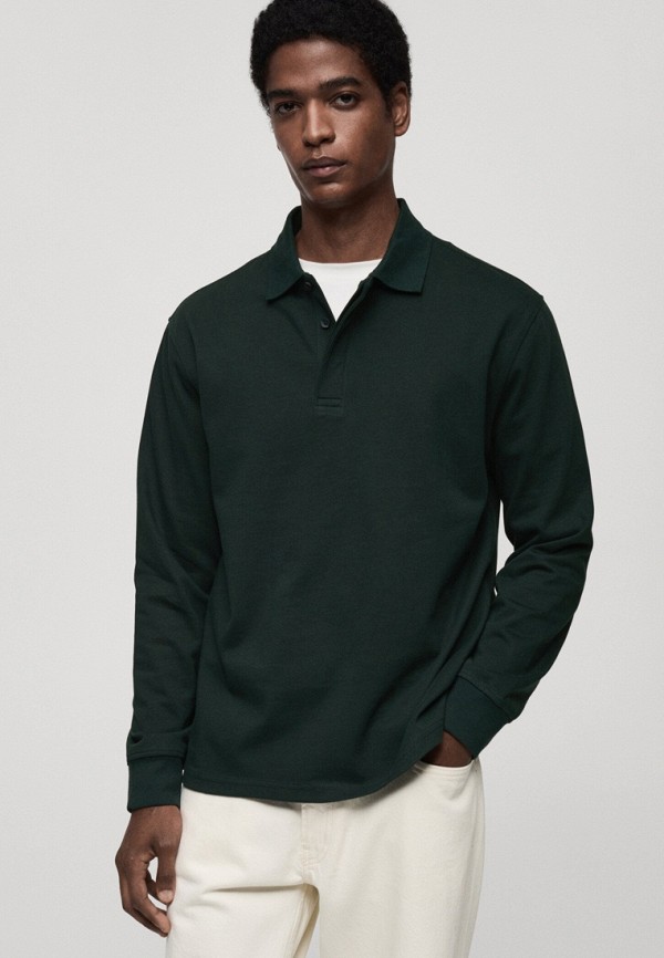 Mango Man Поло - FOREST - фото 1