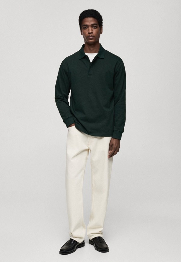 Mango Man Поло - FOREST - фото 2