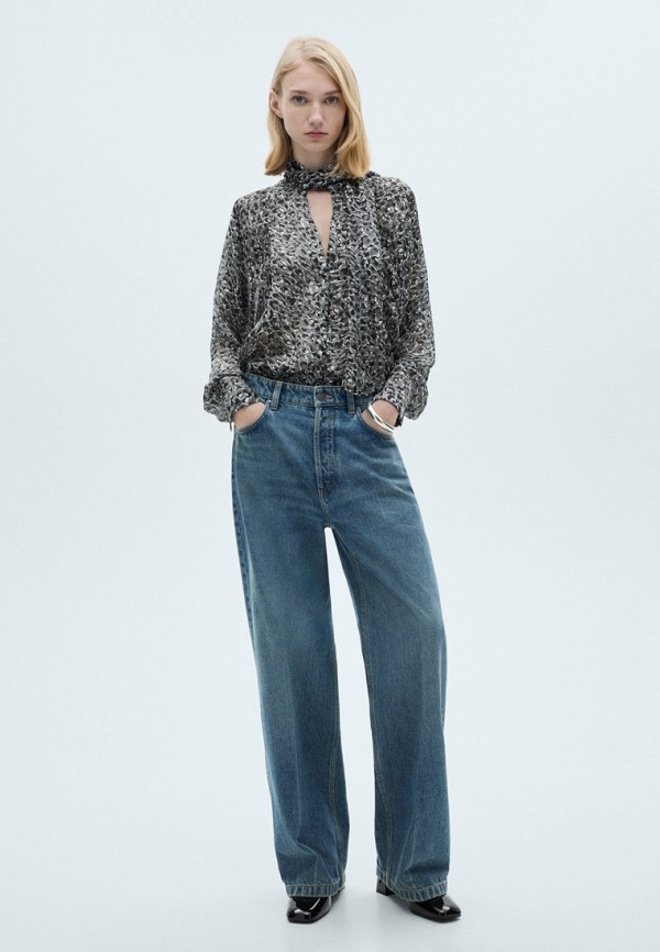 Mango Блуза - LEOPARD - фото 2