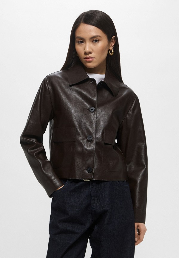 Mango Куртка кожаная - SABINA - фото 1