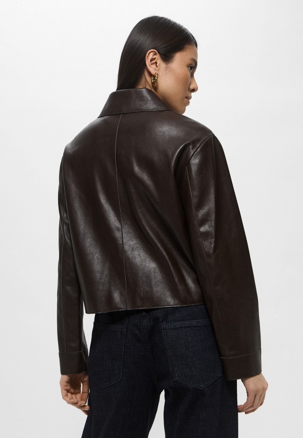 Mango Куртка кожаная - SABINA - фото 3