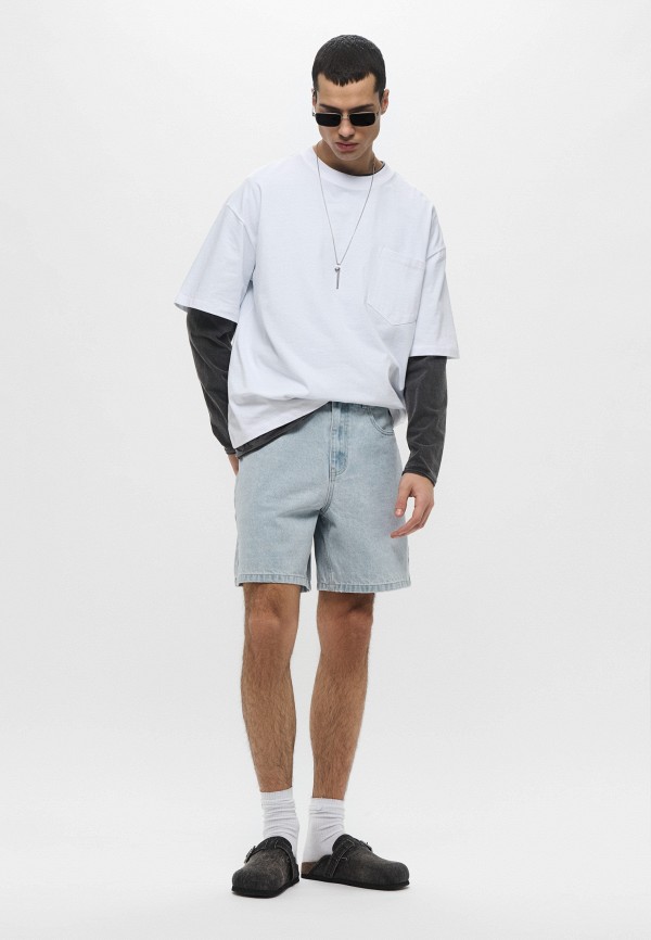 Mademan Шорты джинсовые - фото 2