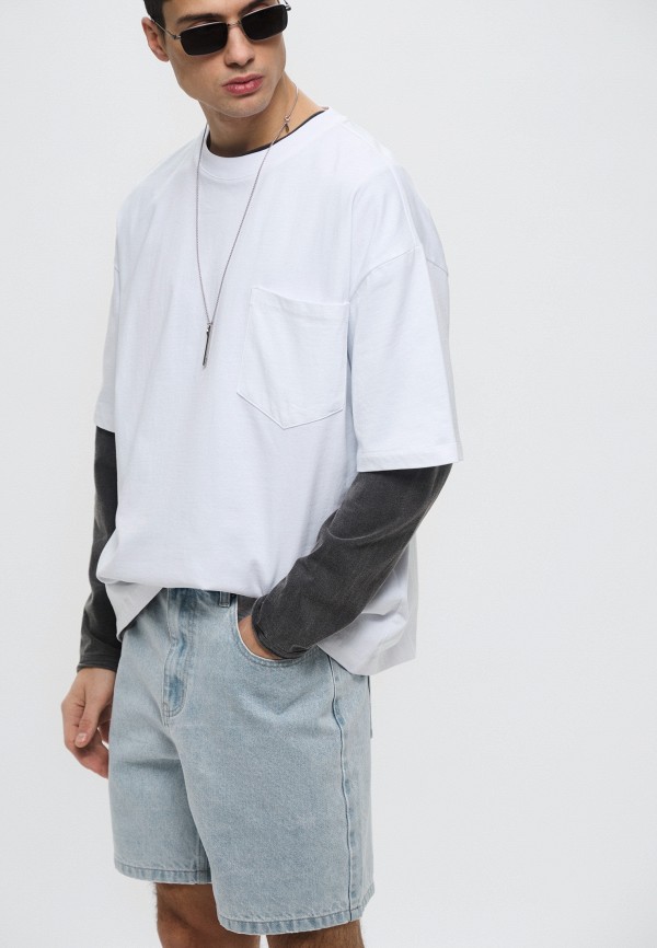 Mademan Шорты джинсовые - фото 4