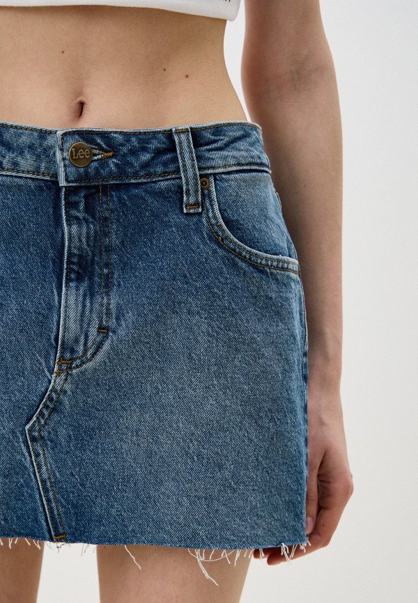 Lee Юбка джинсовая - фото 4