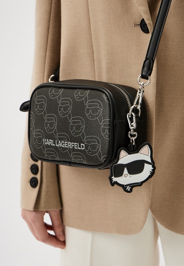 Karl Lagerfeld Сумка и брелок - фото 6