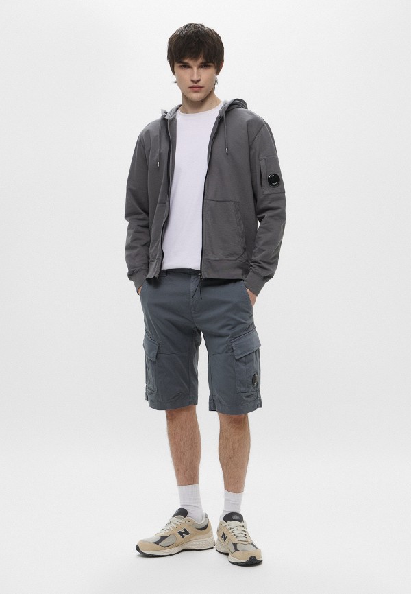 C.P. Company Шорты - SATEEN STRETCH CARGO SHORTS - фото 2