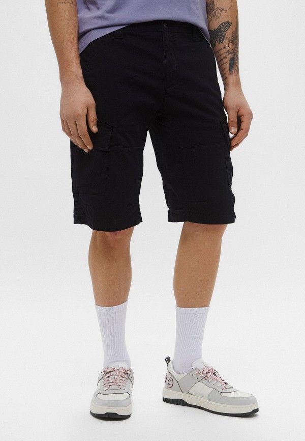 C.P. Company Шорты - SATEEN STRETCH CARGO SHORTS - фото 1