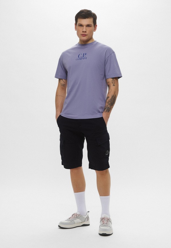 C.P. Company Шорты - SATEEN STRETCH CARGO SHORTS - фото 2