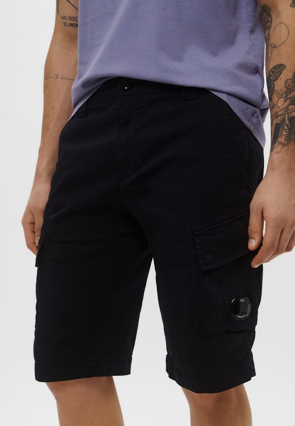 C.P. Company Шорты - SATEEN STRETCH CARGO SHORTS - фото 4