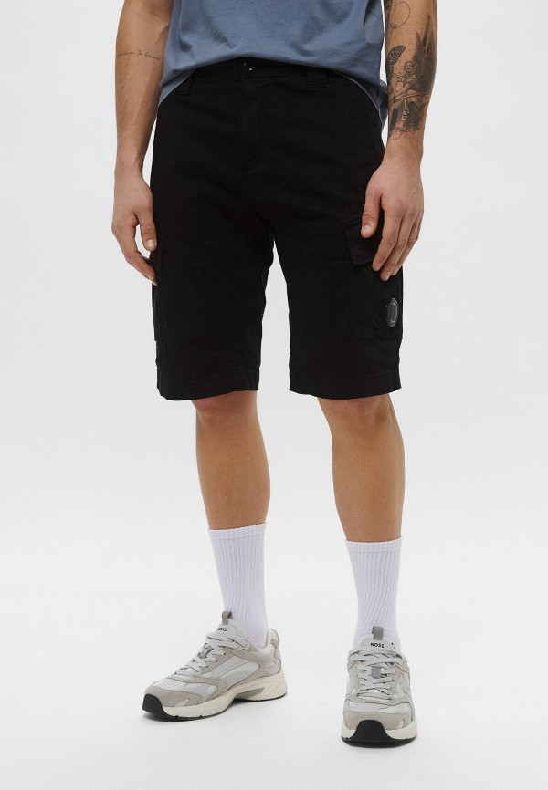 C.P. Company Шорты - SATEEN STRETCH CARGO SHORTS - фото 1