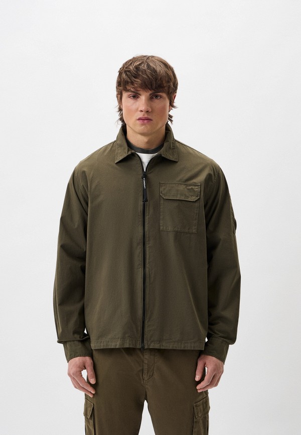 C.P. Company Рубашка - ORGANIC GABARDINE FULL ZIP OVERSHIRT - фото 1