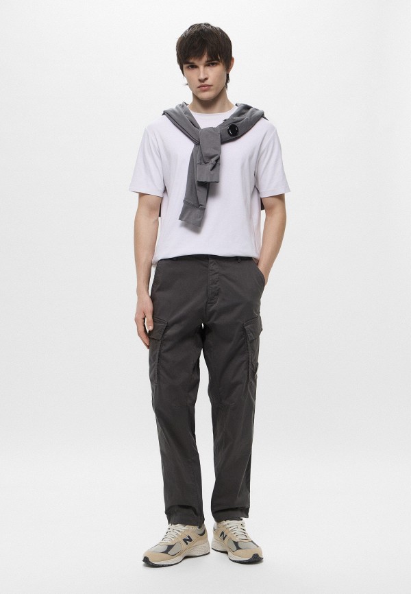 C.P. Company Брюки - STRETCH SATEEN LOOSE CARGO PANTS - фото 2