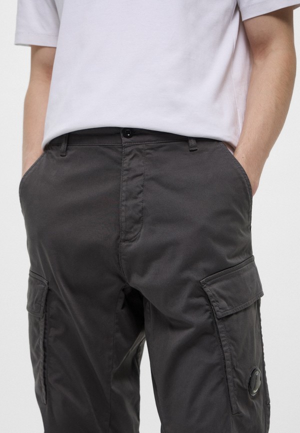 C.P. Company Брюки - STRETCH SATEEN LOOSE CARGO PANTS - фото 5