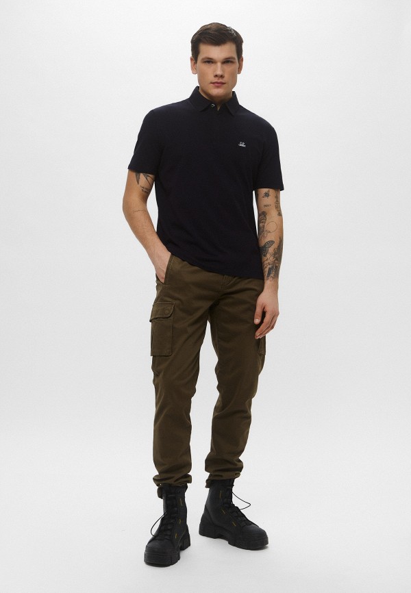 C.P. Company Поло - STRETCH PIQUET LOGO POLO - фото 2