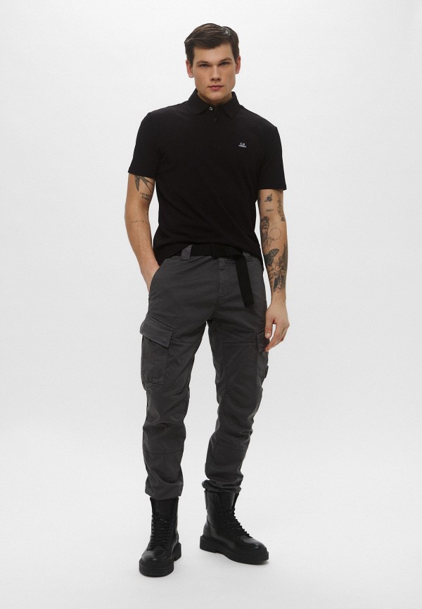 C.P. Company Поло - STRETCH PIQUET LOGO POLO - фото 2