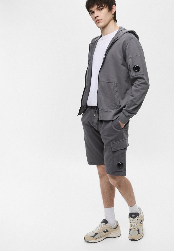 C.P. Company Шорты спортивные - LIGHT FLEECE CARGO LENS SHORTS - фото 4