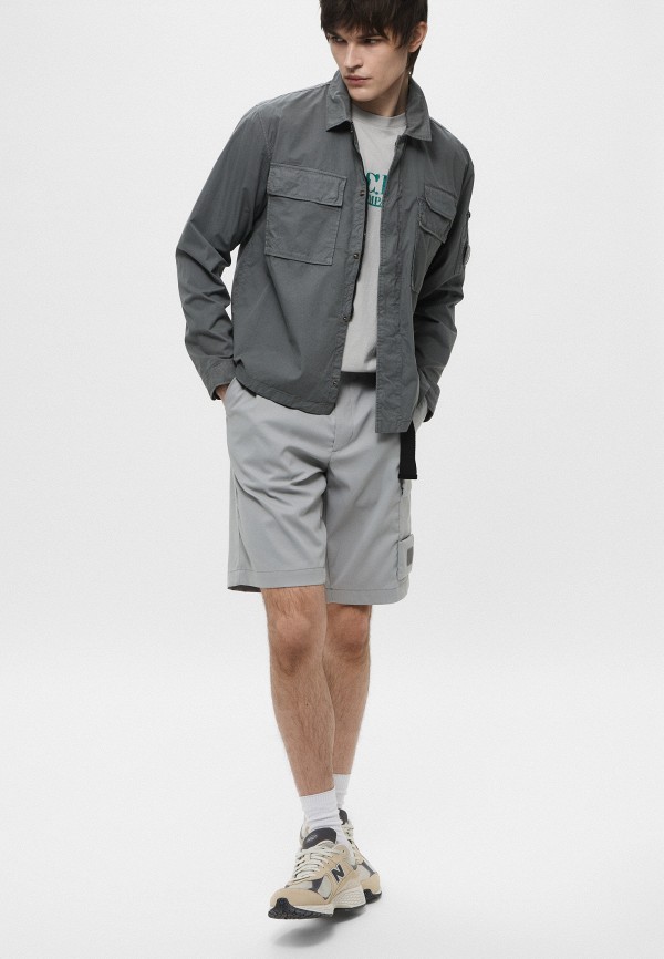 C.P. Company Рубашка - ORGANIC GABARDINE LENS SHIRT - фото 4
