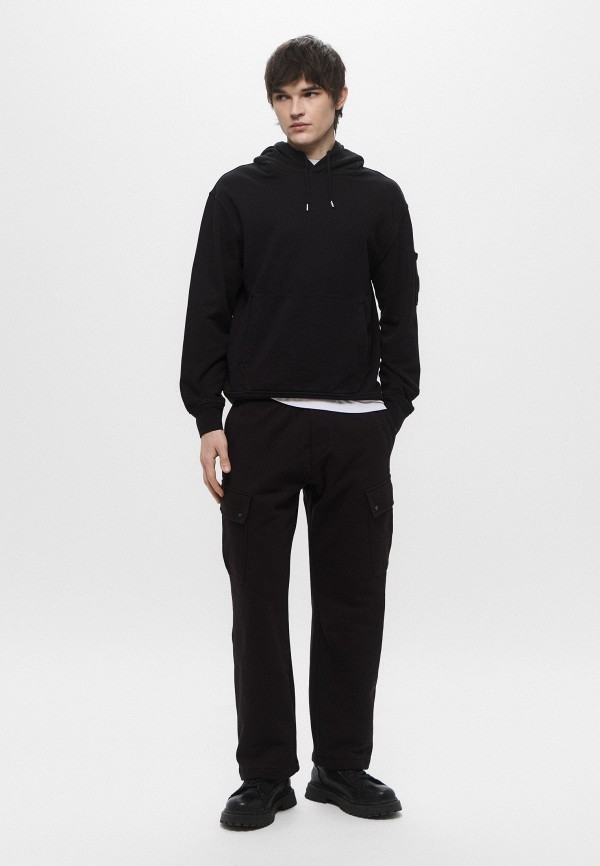 C.P. Company Брюки спортивные - DIAGONAL RAISED FLEECE CARGO SWEATPANTS - фото 2