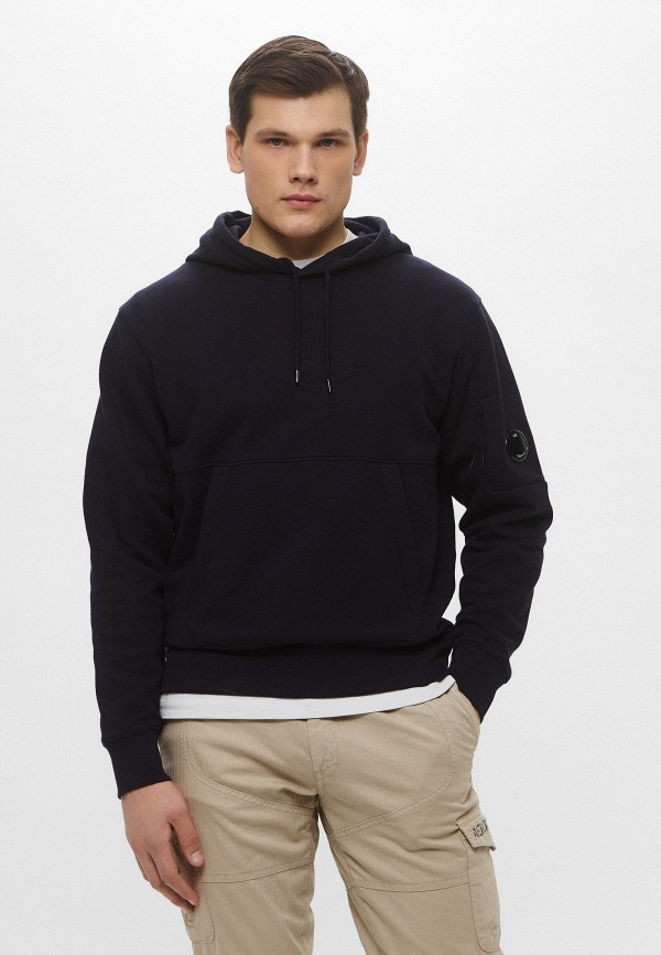 C.P. Company Худи - DIAGONAL RAISED FLEECE HOODED SWEATSHIRT - фото 1