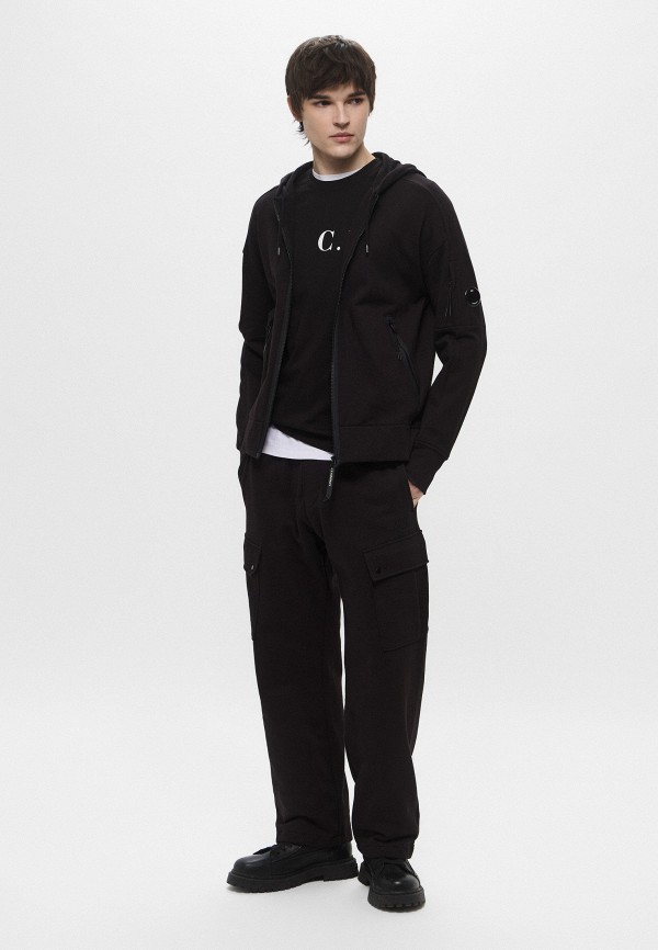 C.P. Company Толстовка - DIAGONAL RAISED FLEECE FULL ZIP HOODED SWEATSHIRT - фото 2