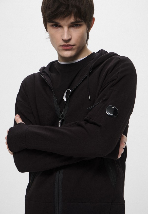 C.P. Company Толстовка - DIAGONAL RAISED FLEECE FULL ZIP HOODED SWEATSHIRT - фото 5