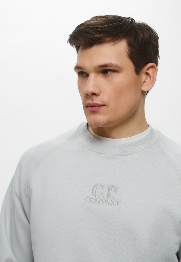 C.P. Company Свитшот - DIAGONAL RAISED FLEECE CREW NECK LOGO SWEATSHIRT - фото 6