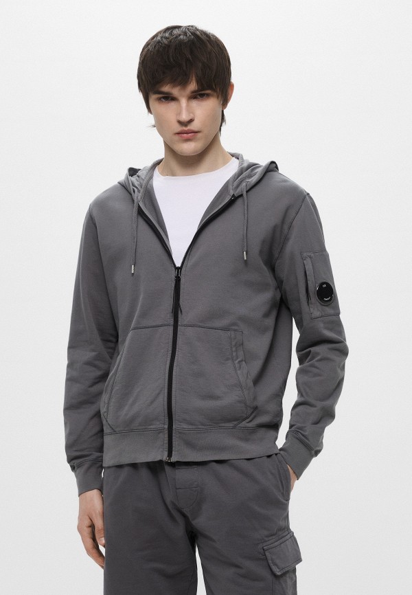 C.P. Company Толстовка - LIGHT FLEECE FULL ZIP HOODED SWEATSHIRT - фото 1