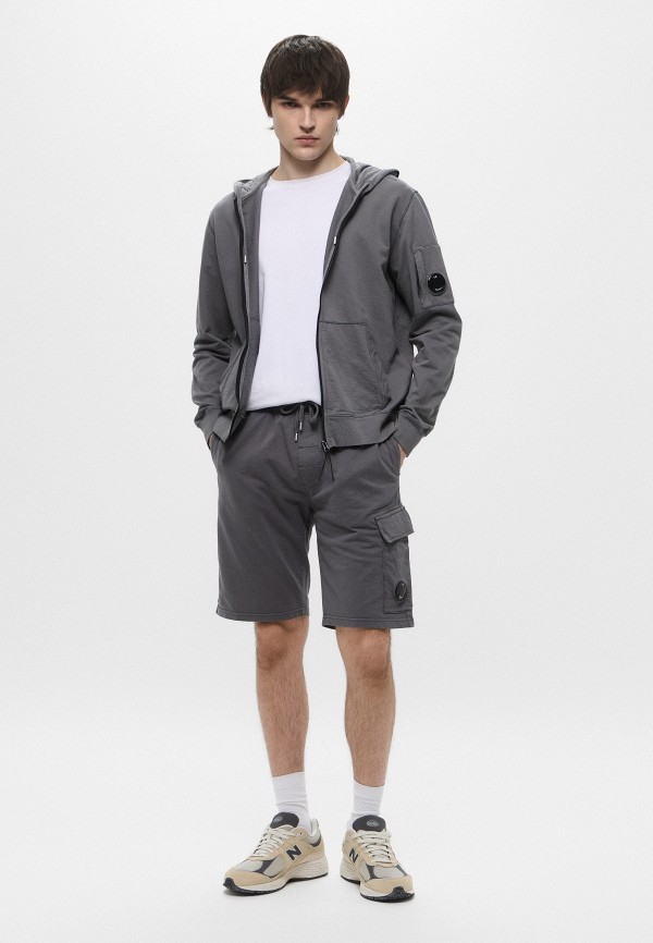 C.P. Company Толстовка - LIGHT FLEECE FULL ZIP HOODED SWEATSHIRT - фото 2