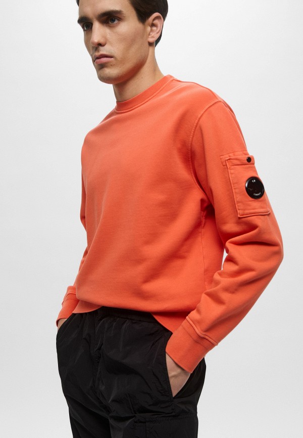 C.P. Company Свитшот - COTTON DIAGONAL FLEECE CREW NECK SWEATSHIRT - фото 4