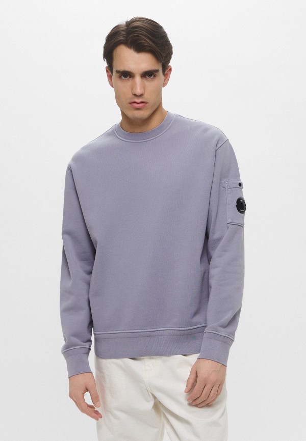 C.P. Company Свитшот - COTTON DIAGONAL FLEECE CREW NECK SWEATSHIRT - фото 1