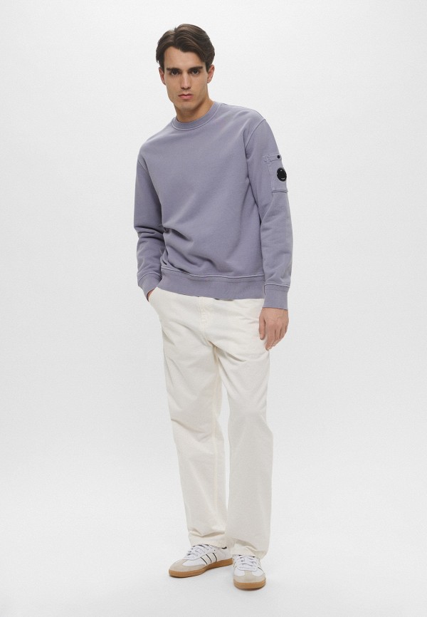 C.P. Company Свитшот - COTTON DIAGONAL FLEECE CREW NECK SWEATSHIRT - фото 2