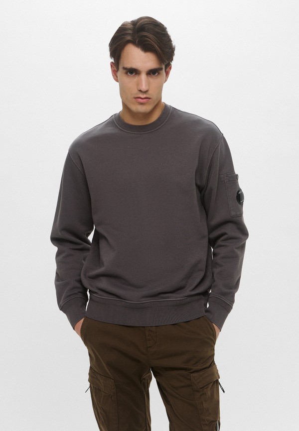 C.P. Company Свитшот - COTTON DIAGONAL FLEECE CREW NECK SWEATSHIRT - фото 1