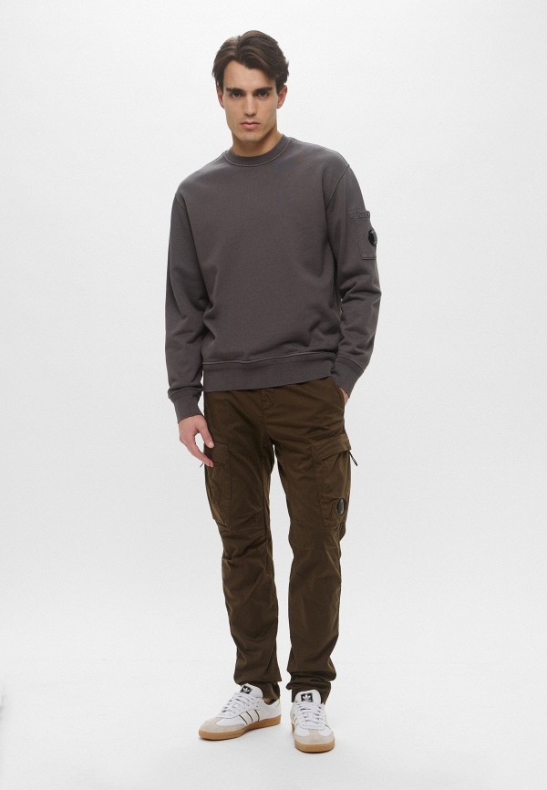 C.P. Company Свитшот - COTTON DIAGONAL FLEECE CREW NECK SWEATSHIRT - фото 2
