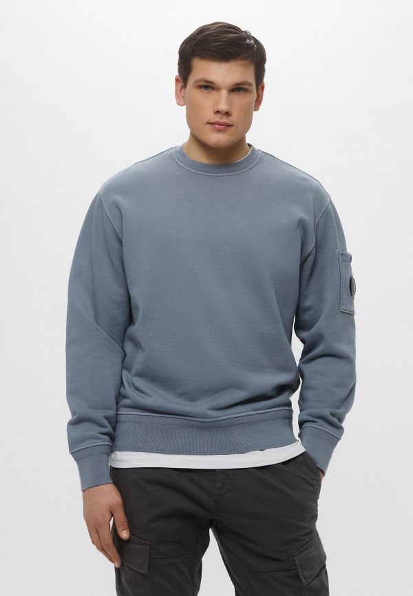 C.P. Company Свитшот - COTTON DIAGONAL FLEECE CREW NECK SWEATSHIRT - фото 1